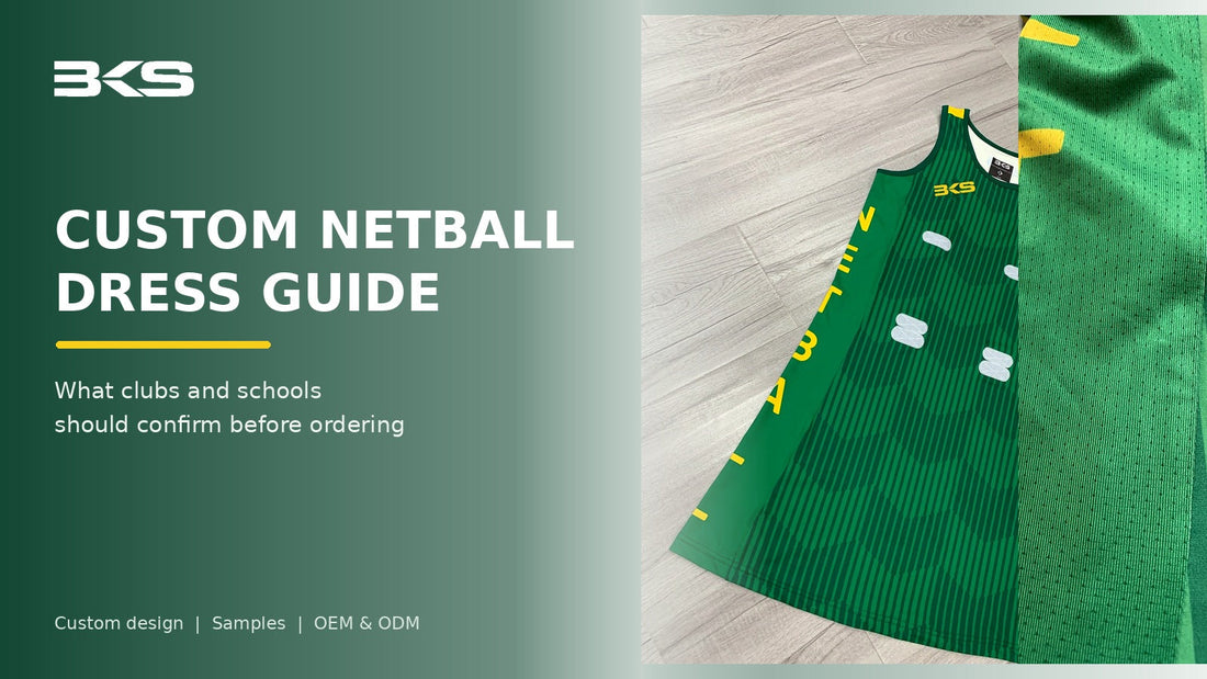 How to Choose Custom Netball Dresses for Clubs and Schools