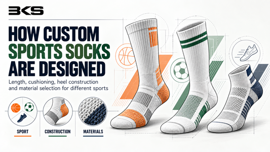 How to Design Custom Sports Socks for Different Sports