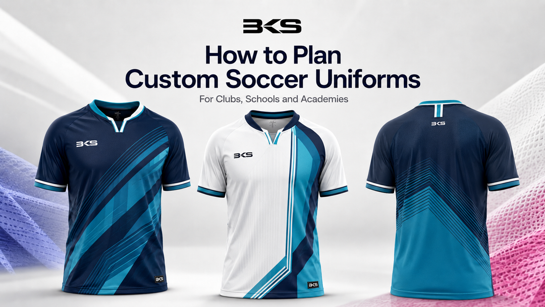 How to Plan Custom Soccer Uniforms for Clubs, Schools and Academies
