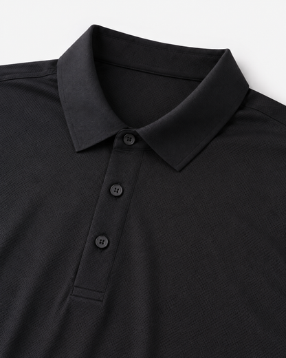 Men's Performance Short Sleeve Polo Shirt - Lightweight & Moisture-Wicking