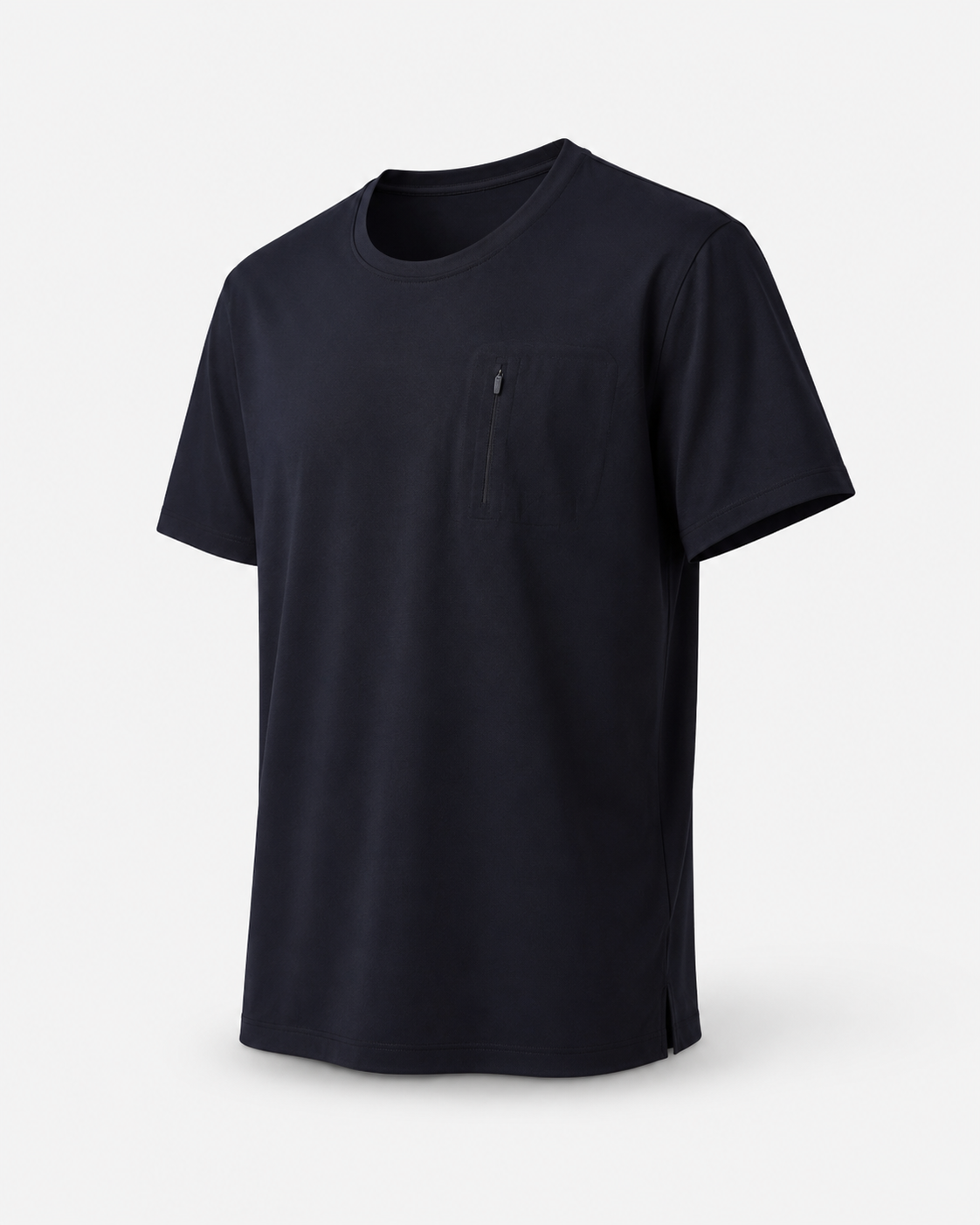 Men's Cool-Touch Stretch Zip Pocket Tee
