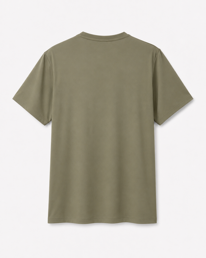 Men's Cool-Touch Stretch Zip Pocket Tee