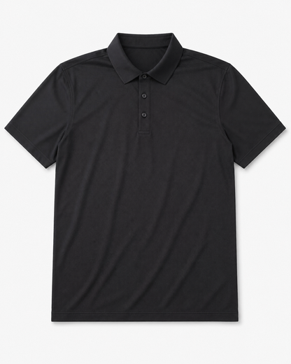 Men's Performance Short Sleeve Polo Shirt - Lightweight & Moisture-Wicking