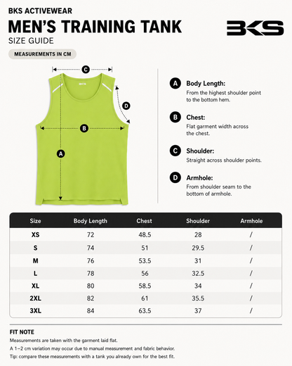 Lightweight Reflective Training Tank Top