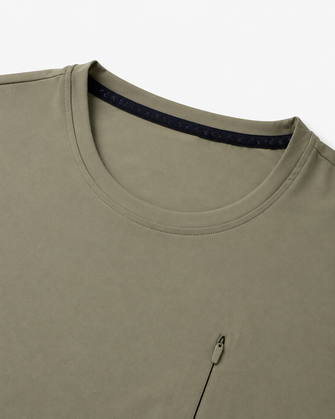 Men's Cool-Touch Stretch Zip Pocket Tee